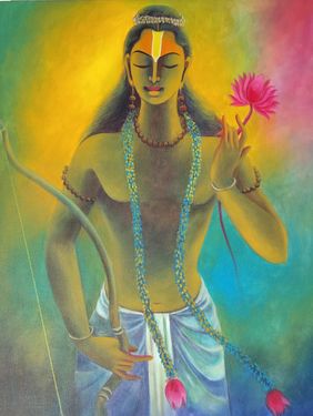 Raghuveer by Manisha Raju, Painting | Mojarto