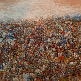 My Home Town by M. Singh, Painting | Mojarto