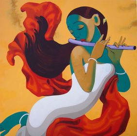 WOODWIND by Prakash Pore, Painting | Mojarto