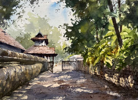 Echoes of tradition by Sunil Linus De, Painting | Mojarto