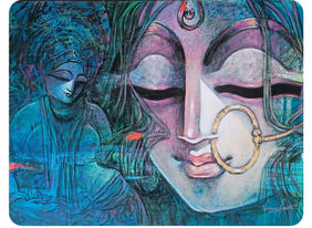 SHAKTI by Subrata Ghosh, Painting | Mojarto
