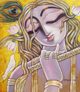 RHYTHM by Subrata Ghosh, Painting | Mojarto