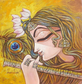 SILENT LOVE by Subrata Ghosh, Painting | Mojarto