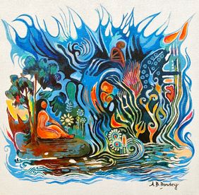 Symphony of nature by Ashok Bhaskar Pandey, Painting | Mojarto