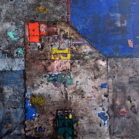 Walls Remember 1 by Aditya Sagar, Painting | Mojarto