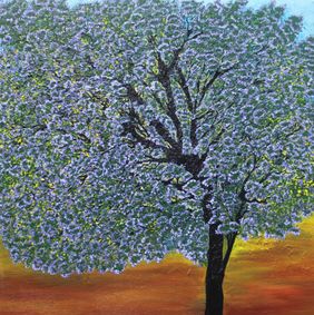 Blooming by Palash Chandra Naskar, Painting | Mojarto