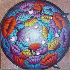 bloogming Harmony by Pravin Utge, Painting | Mojarto