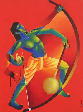 Incarnation by Rajesh Shah, Painting | Mojarto