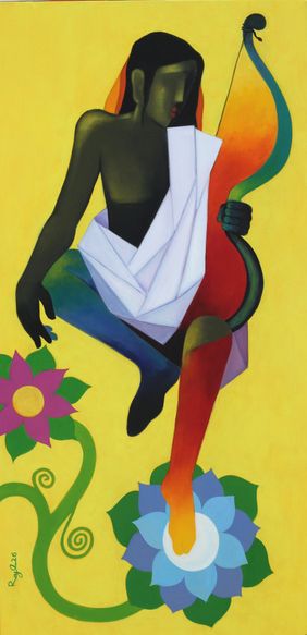 Incarnation by Rajesh Shah, Painting | Mojarto