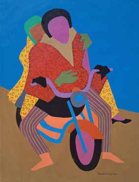 Journey Together  by Prasanta Acharjee, Painting | Mojarto