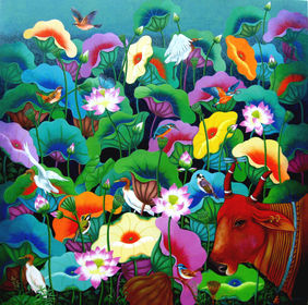Nature by Sk Nur Ali, Painting | Mojarto