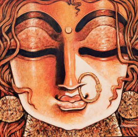 DEVI by Subrata Ghosh, Painting | Mojarto