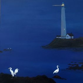 RIVERMEETS by Goutam Sahoo, Painting | Mojarto
